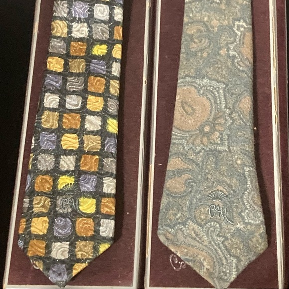 Vintage Countess Wara Ties In Box - Picture 2 of 11